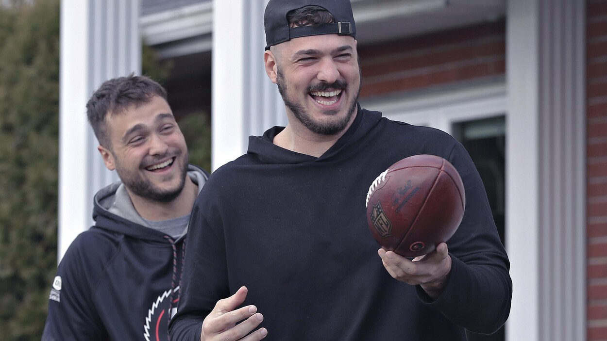 Adam Auclair a tenté l’impossible avec son frère et ex-joueur de la NFL Antony
