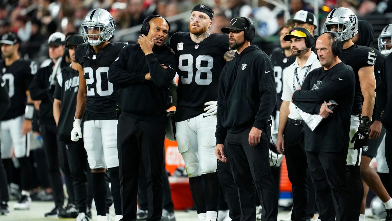 Les Raiders réinventent la roue avec le groupe d’entraîneurs dans la NFL