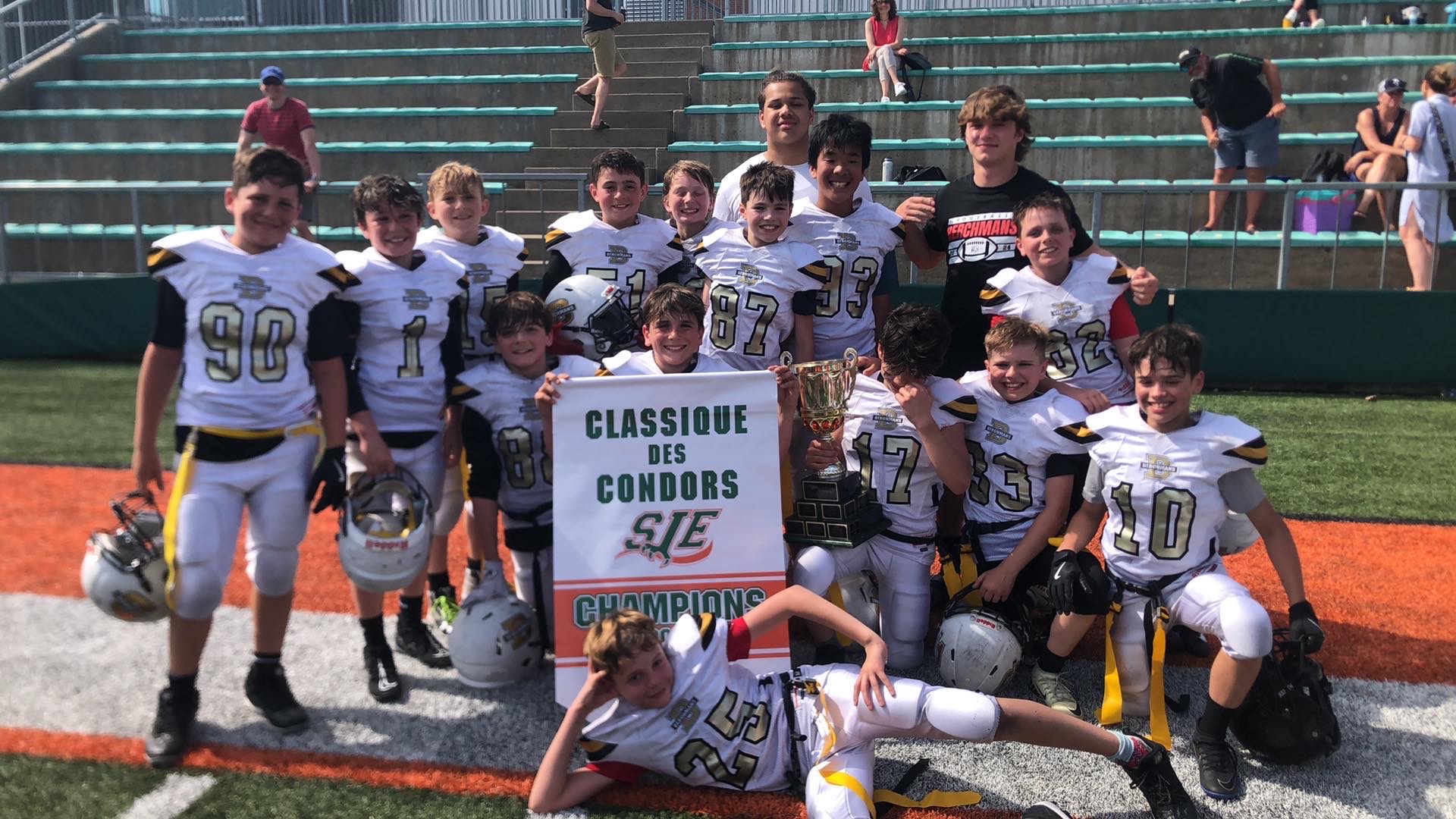 Grand succès pour la Classique des Condors de football primaire