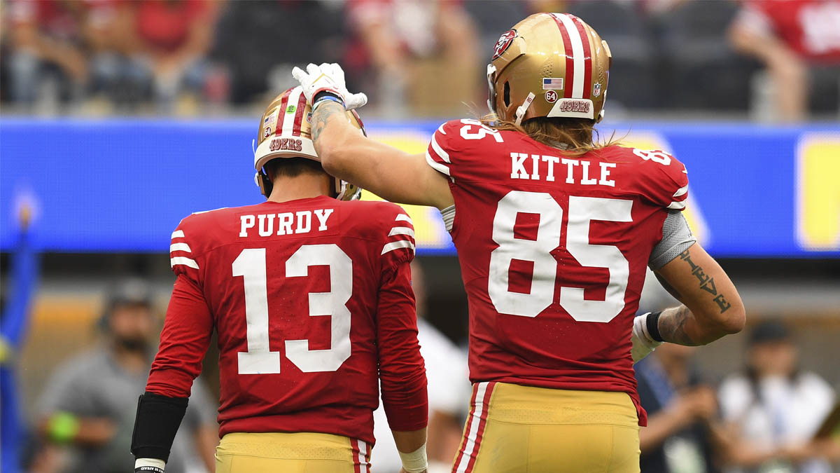 Déclaration majeure de George Kittle sur le quart Brock Purdy des 49ers