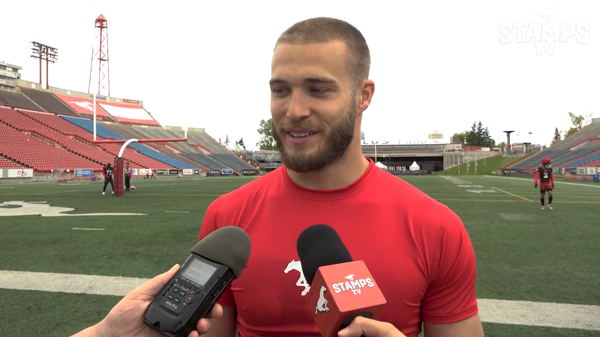 La recrue Benjamin Labrosse apprend à la dure avec les Stampeders de Calgary