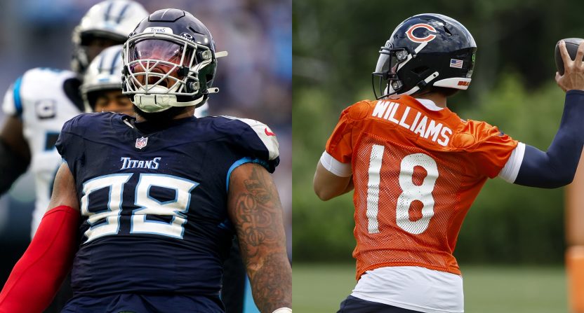 Jeffery Simmons des Titans à un message clair pour Caleb Williams
