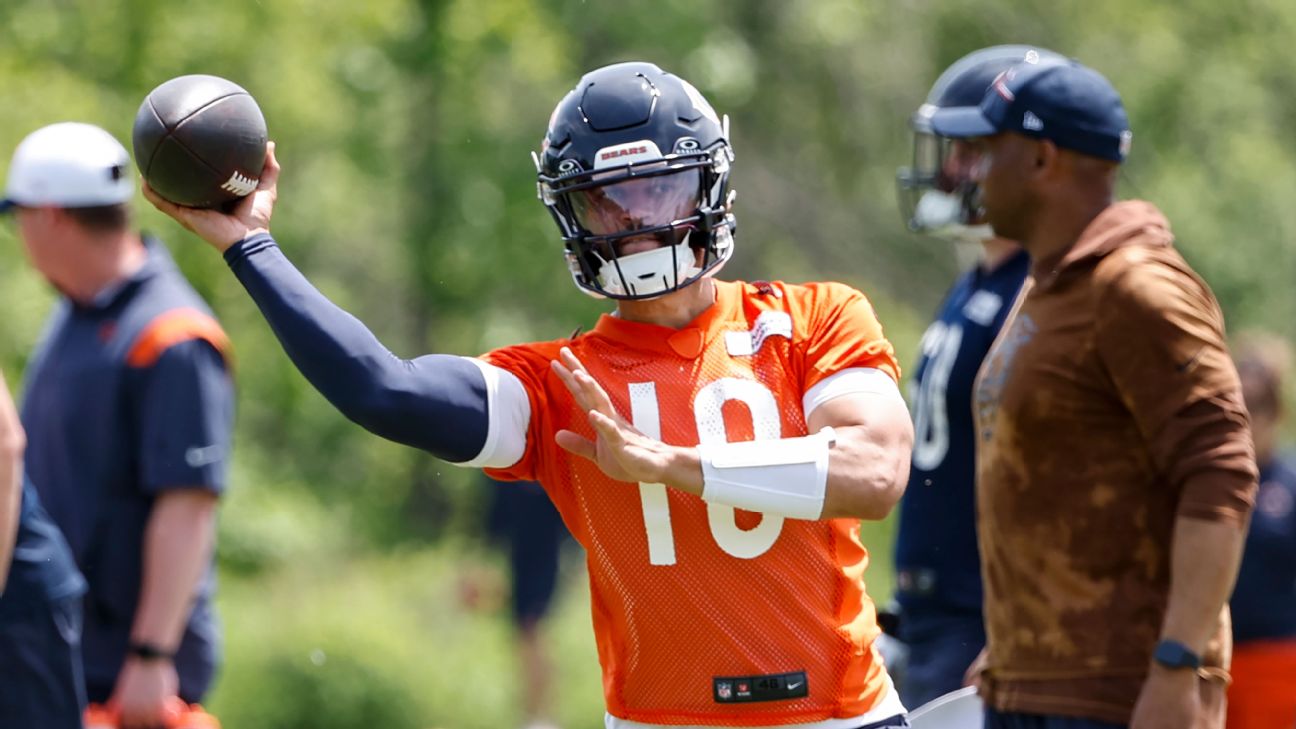 Les Bears tranchent avec Caleb Williams pour le premier match préparatoire