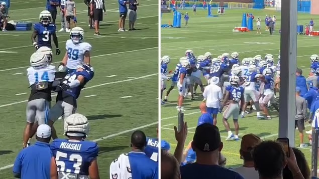 La NFL sévit contre les Giants et les Lions pour les batailles à l’entraînement