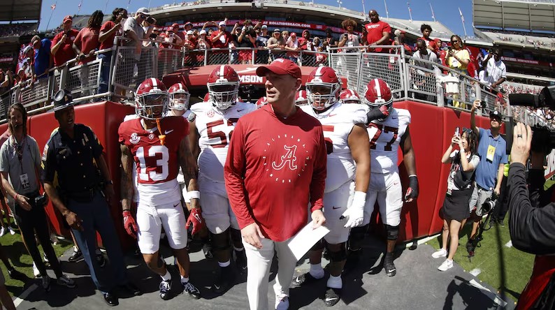 Les joueurs d’Alabama ont une façon bien particulière de s’entraîner