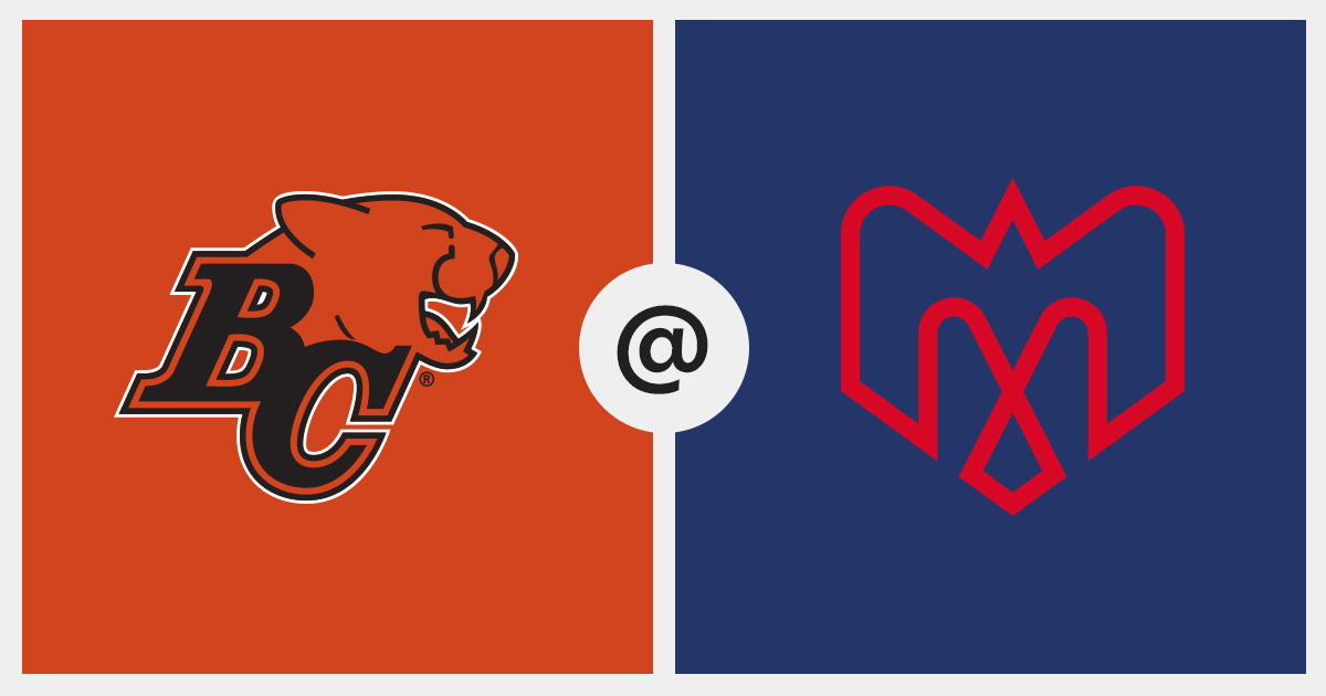 Salle comble pour les Alouettes de Montréal contre les Lions de la Colombie-Britannique ce soir