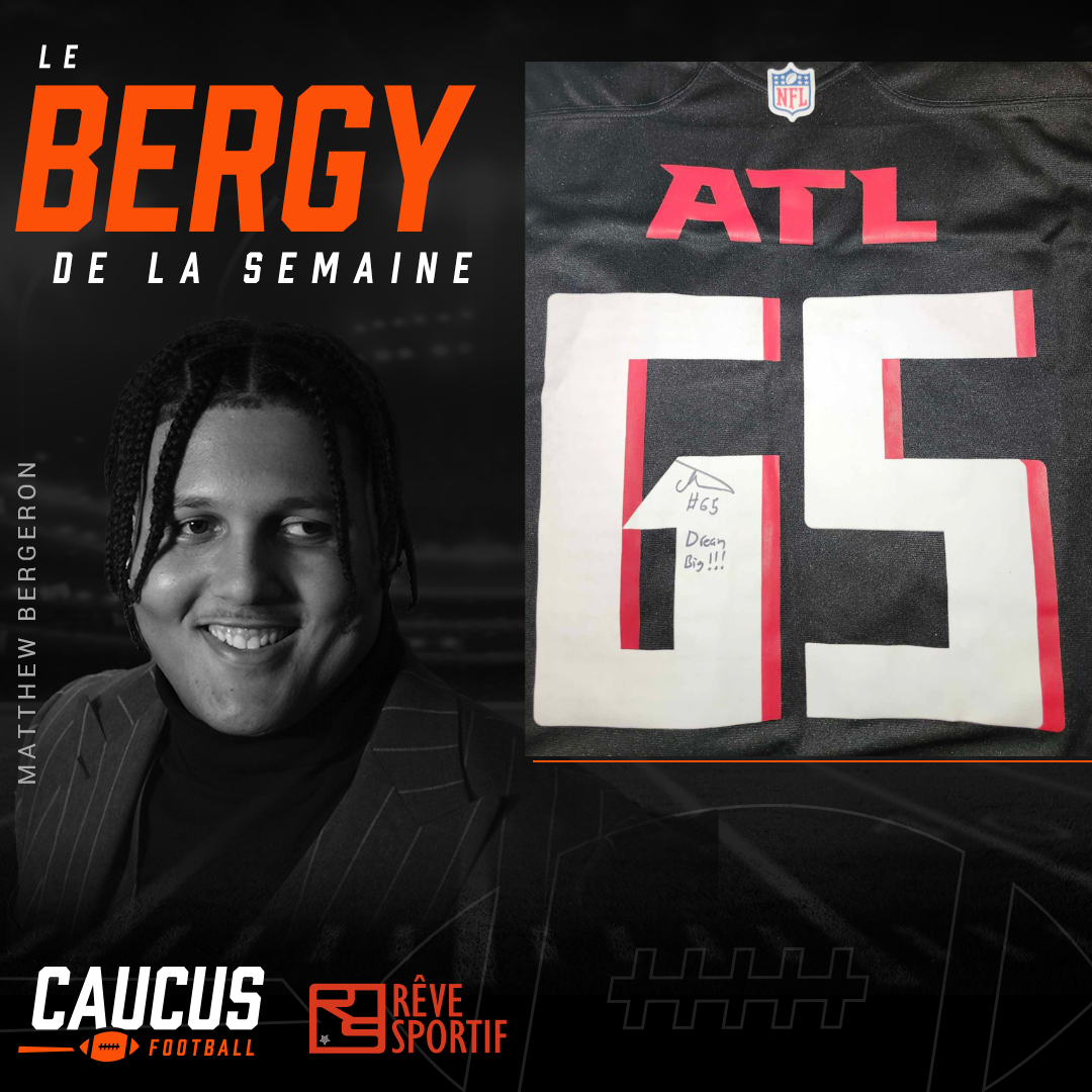 Bergy de la semaine #2 : Une interception à son premier match de football secondaire