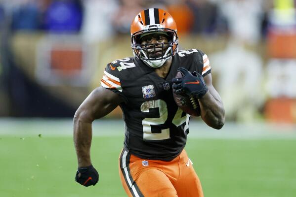 Le porteur des Browns Nick Chubb veut reprendre là où il avait laissé