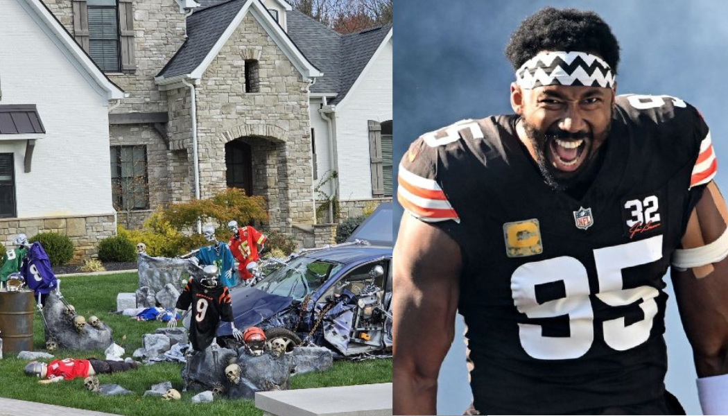 À VOIR: Myles Garrett s’amuse encore avec les quarts de la NFL pour ses décorations d’Halloween