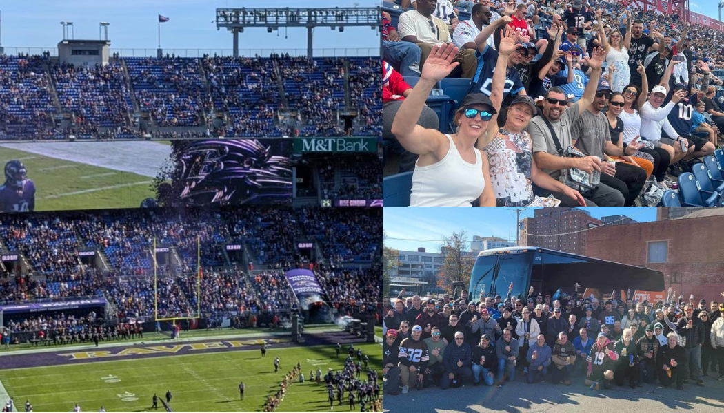 D’autres expériences mémorables avec une prolongation et les dominants Ravens pour les groupes de Rêve Sportif