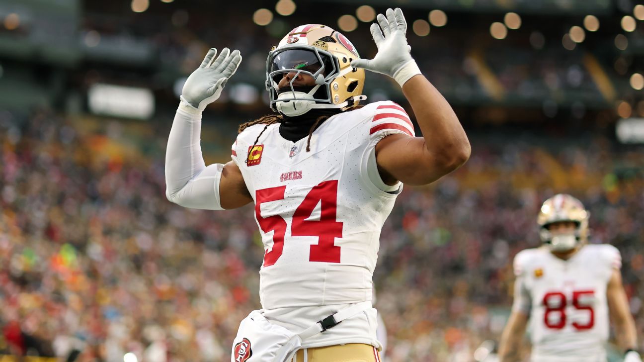 Révélation impressionnante du secondeur étoile Fred Warner des 49ers