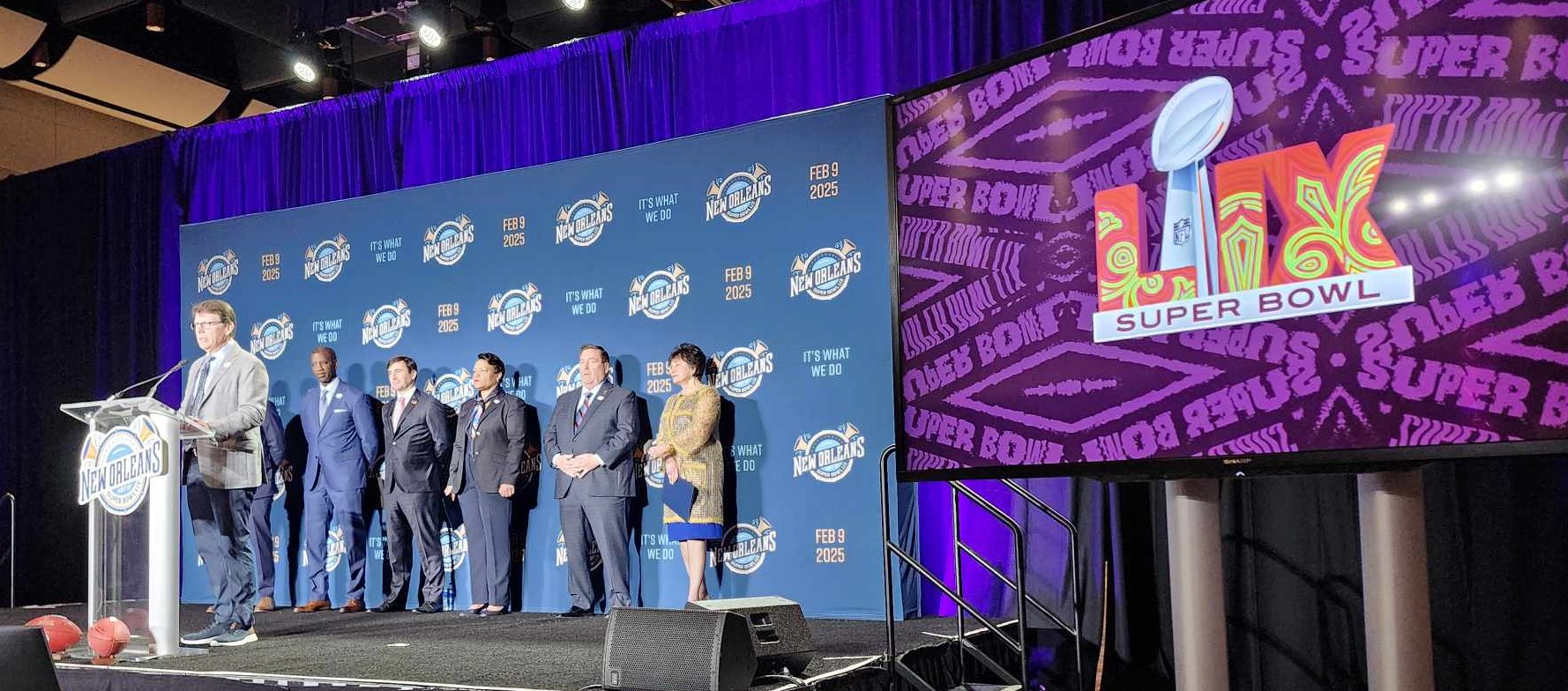 La Nouvelle-Orléans et le Super Bowl vont ensemble!
