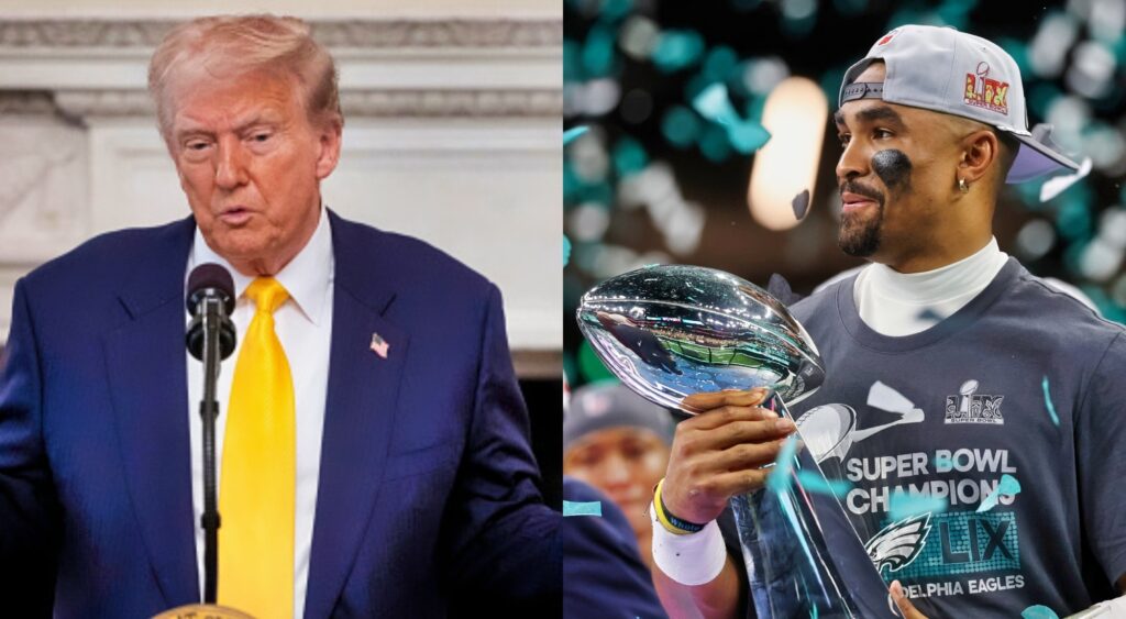 Décision majeure des Eagles sur leur visite à la Maison Blanche avec Donald Trump
