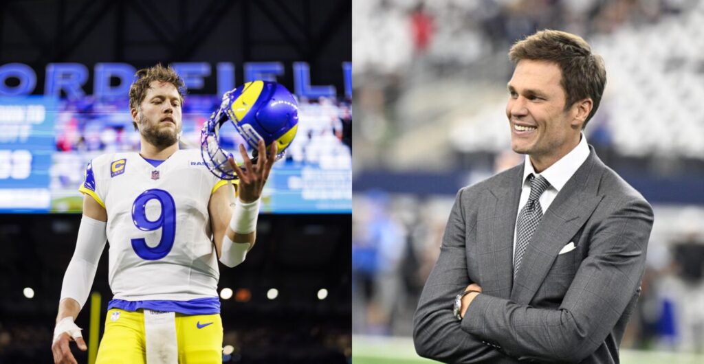 Tom Brady chante la pomme à Matthew Stafford pour une raison précise