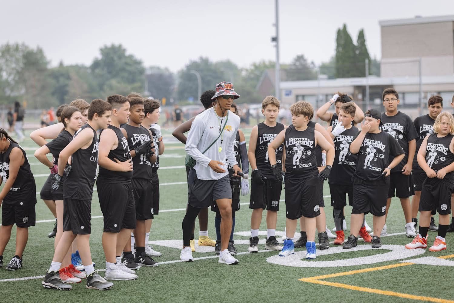Grande annonce pour le camp de football de Benjamin St-Juste au Québec