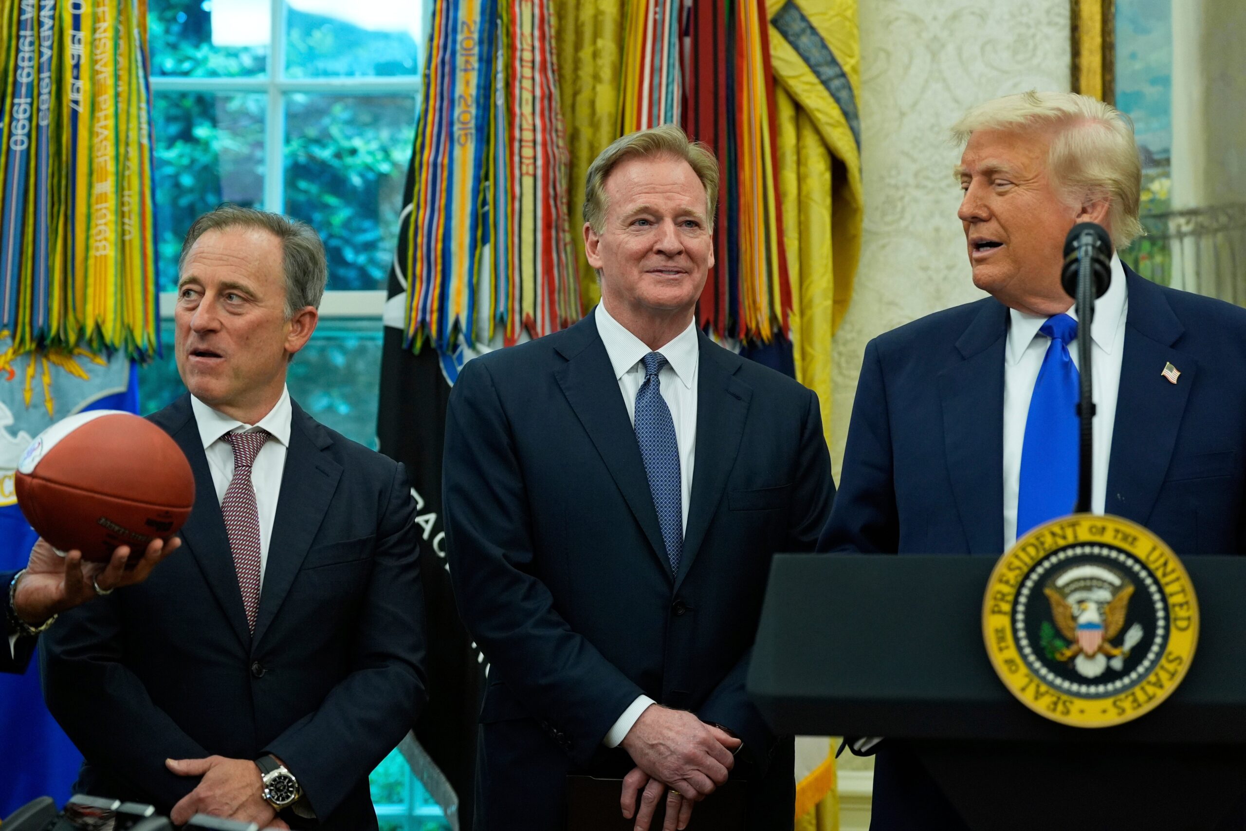 Déclaration importante du président Donald Trump sur un événement de la NFL