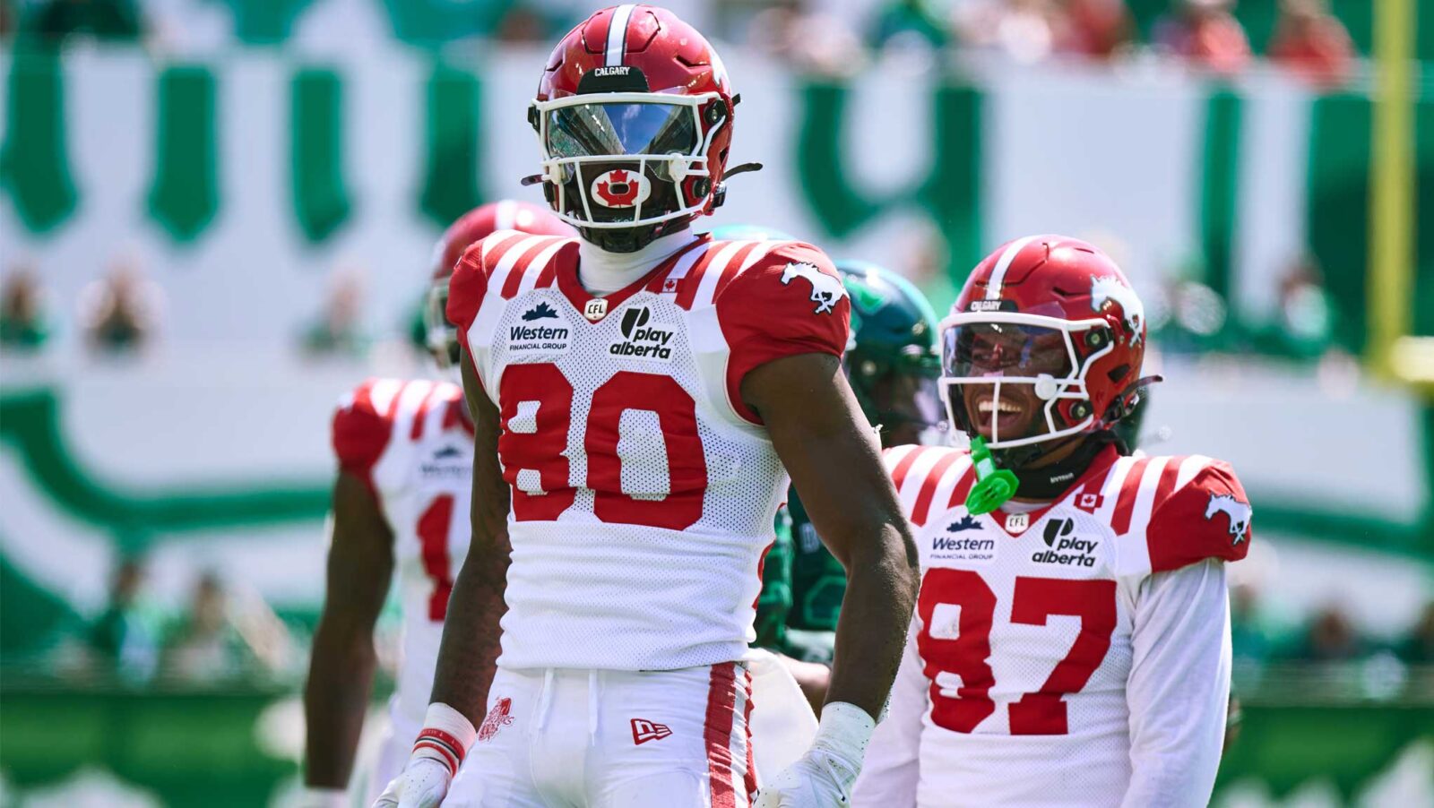 Un Québécois des Stampeders répond aux grandes attentes