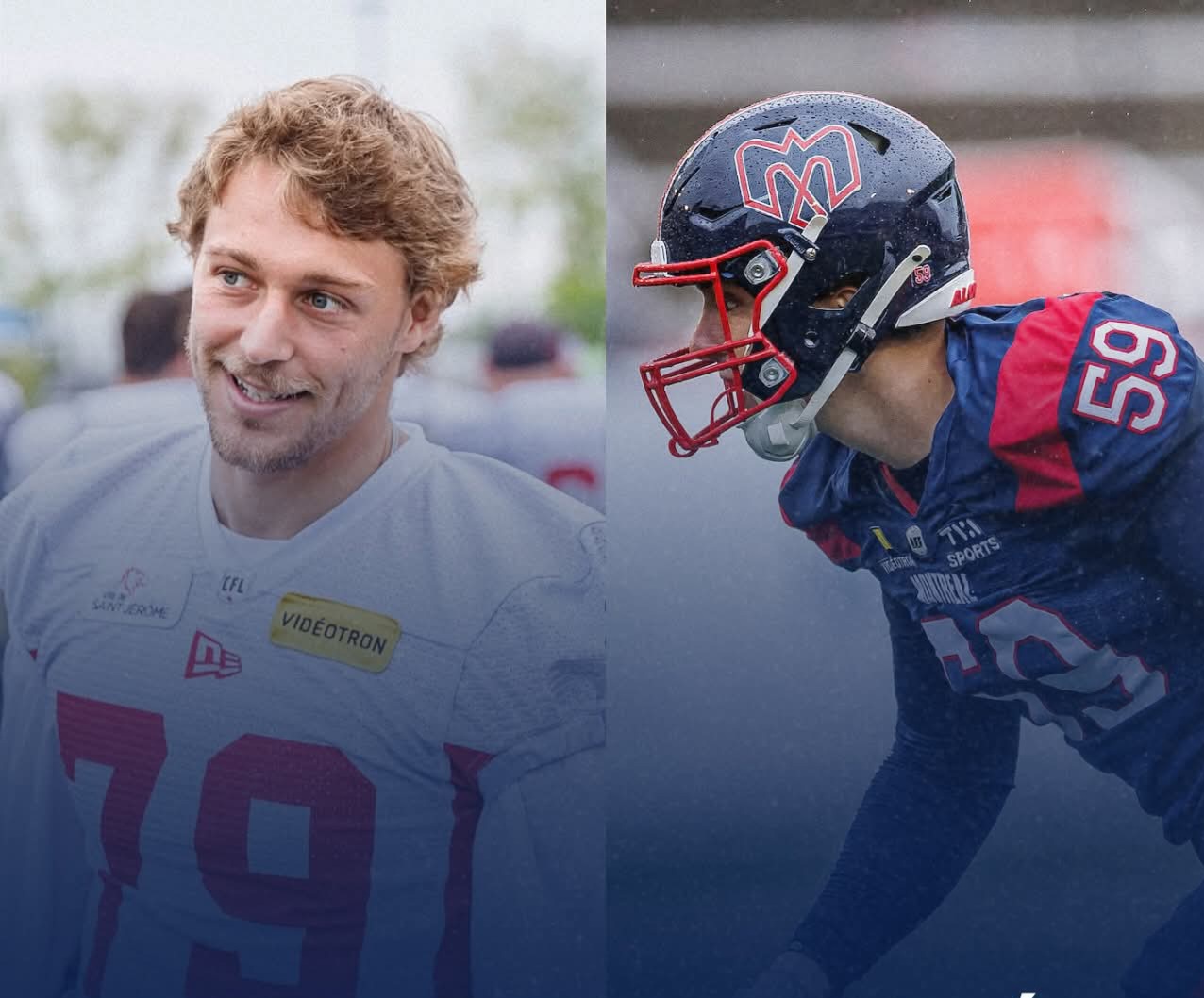 Les Alouettes mettent à la porte deux Québécois