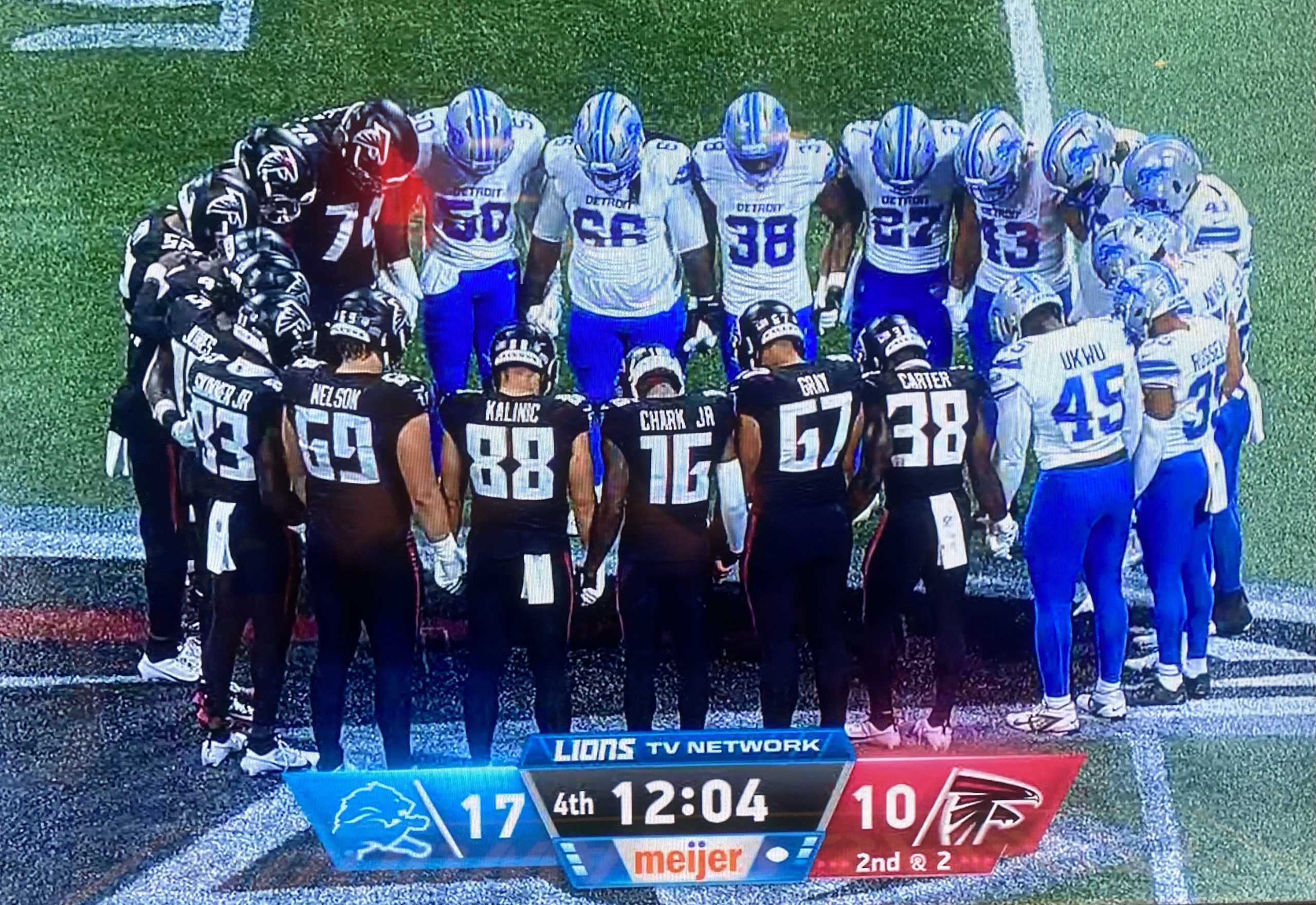 Une scène traumatisante dans un match préparatoire de la NFL