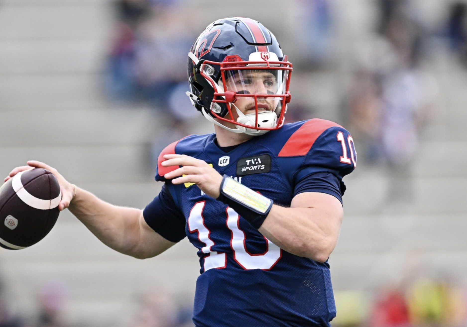 Un record pour Davis Alexander à son retour sur le terrain