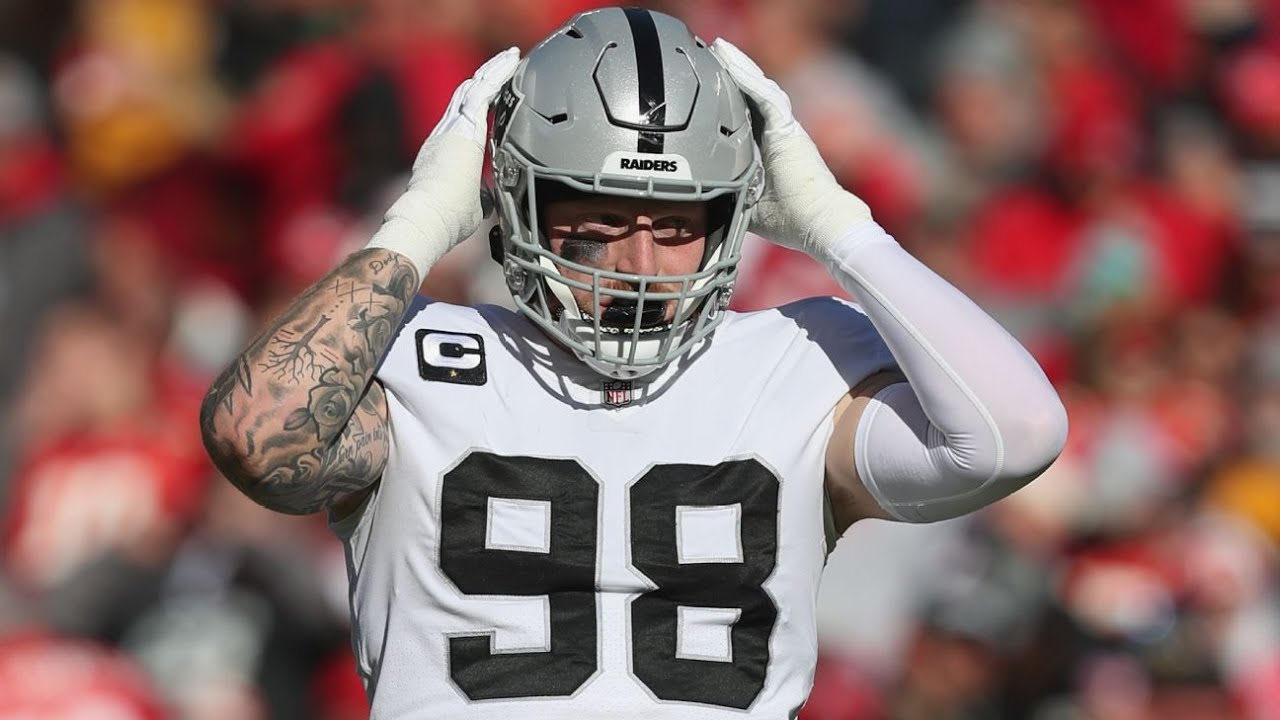 C’est maintenant confirmé pour Maxx Crosby et les Raiders