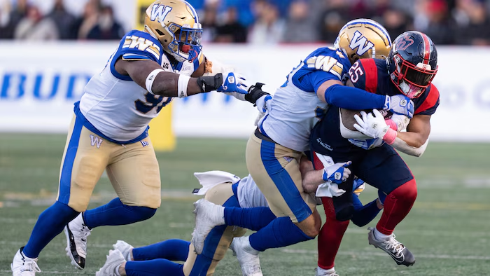 Situation particulière pour les Alouettes avant d’affronter les Blue Bombers